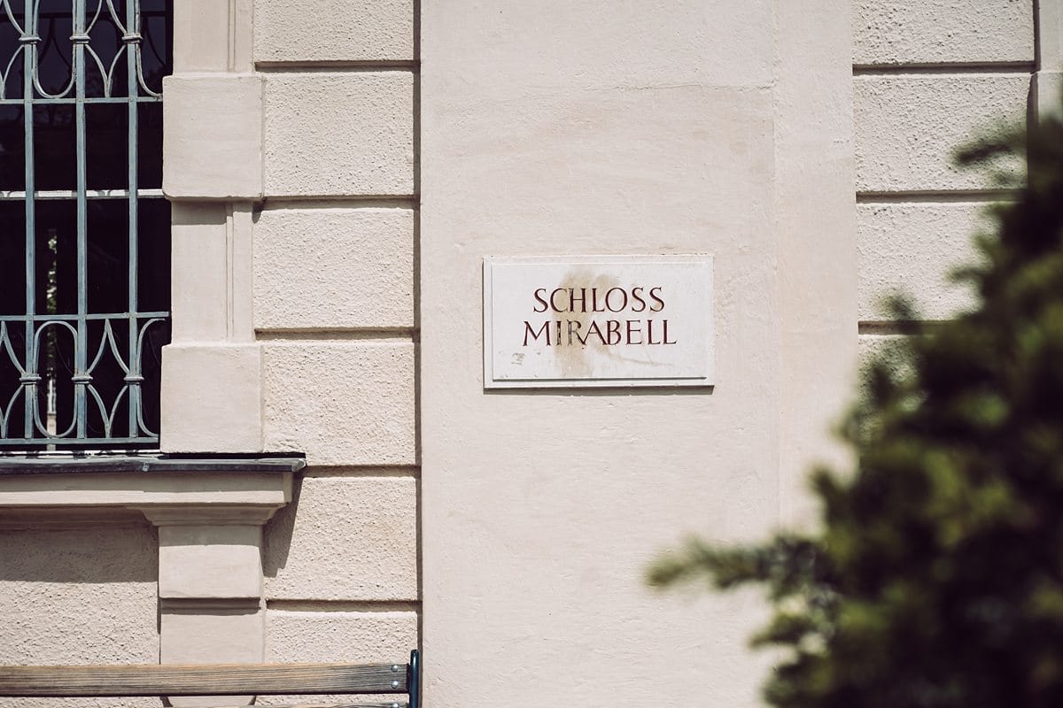 Hochzeitsfotograf Schloss Mirabell Salzburg